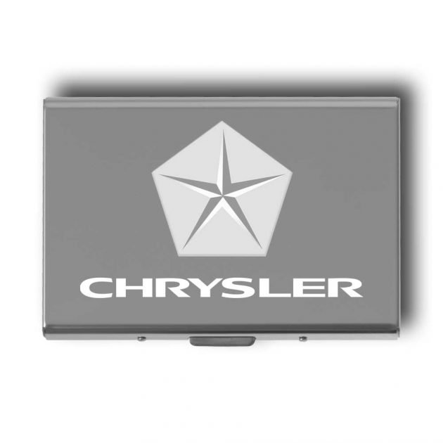 Personalized Old Chrysler Card Holder Gift | Old Chrysler Card Case | Gifts Engraving