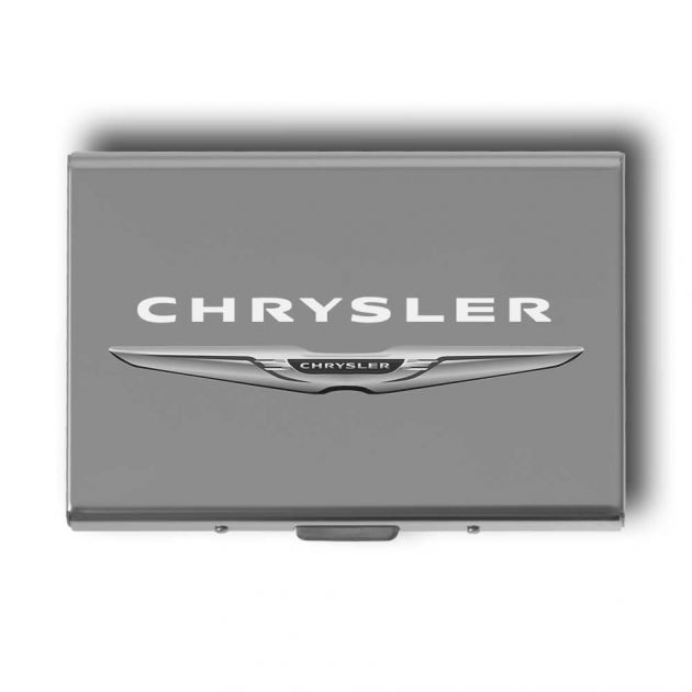 Personalized Chrysler Card Holder Gift | Custom Chrysler Card Case | Gifts Engraving