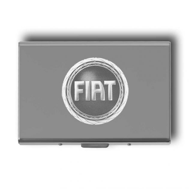 Personalized Fiat Card Holder Gift | Custom Fiat Card Case Present | Gifts Engraving