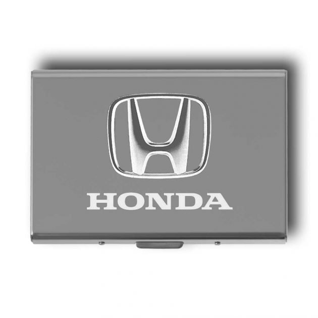 Personalized Honda Card Holder Gift | Custom Honda Card Case Present | Gifts Engraving