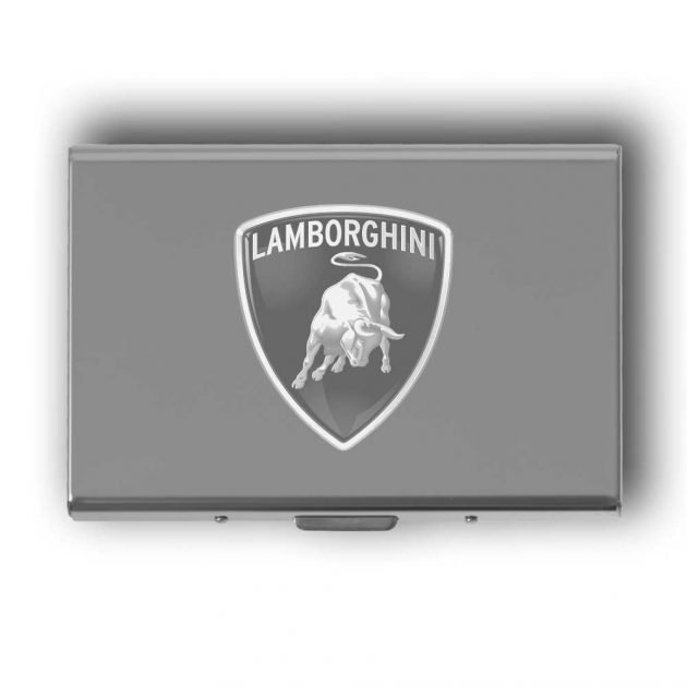 Personalized Lamborghini Card Holder | Custom Lamborghini Card Case | Gifts Engraving