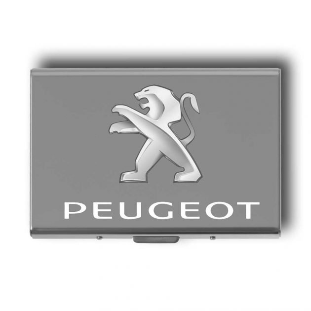 Personalized Peugeot Card Holder | Custom Peugeot Card Case Present | Gifts Engraving