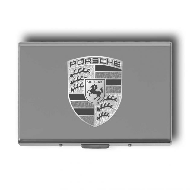 Personalized Porsche Card Holder Gift | Custom Porsche Card Case Present | Gifts Engraving