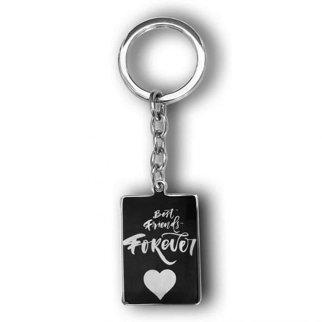 Personalized Best Friend Forever Key Chain Gift | Custom Keyring Present | Gifts Engraving