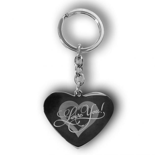 Love You Heart Keychain