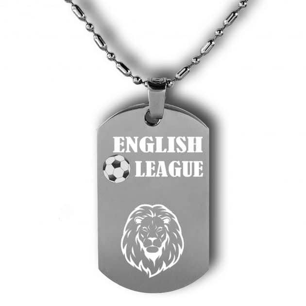 Premier League Dog Tags Gifts | Custom Engraving On Football Dog Tag | Gifts Engraving